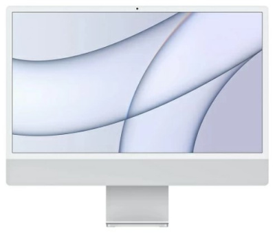 iMac 2021 (24 дюйма, M1, 16GB) Новый Silver 512gb