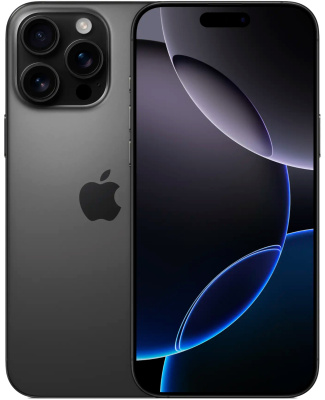 iPhone 16 Pro Max Sim+Esim Новый распакованный, активированный Black Titanium 256gb
