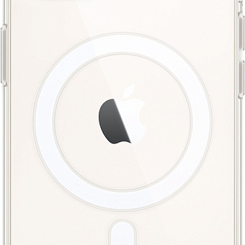 Чехол MagSafe прозрачный на iPhone 13 Mini