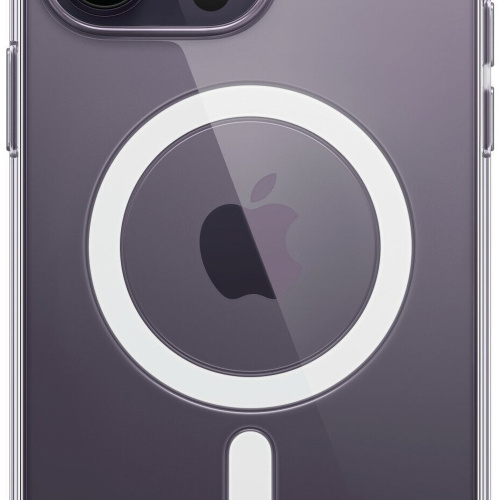 Чехол MagSafe прозрачный на iPhone 14