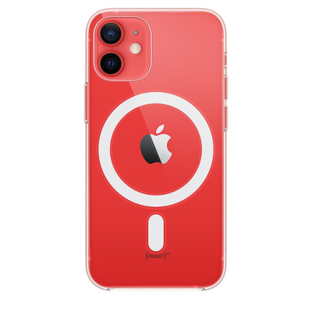 Чехол MagSafe прозрачный на iPhone 12 Mini