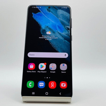 Samsung Galaxy S21 Plus  Черный фантом 128gb б/у